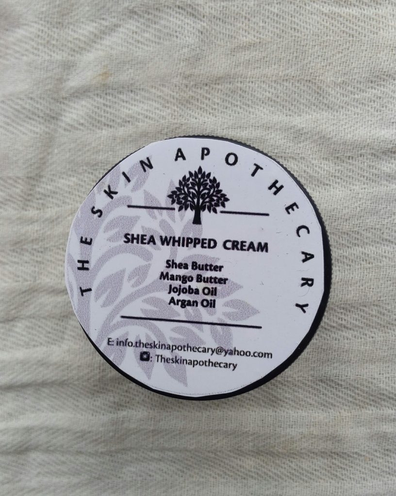 the skin apothecary shea whipped cream